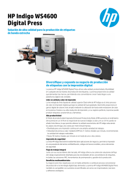 HP Indigo WS4600 Digital Press