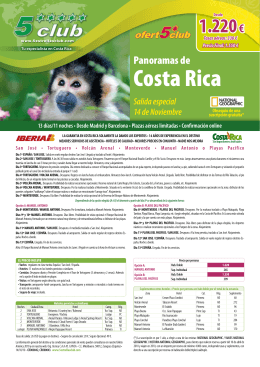 Costa Rica - Viajes NorteSur