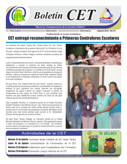 CET - Contraloría del Estado Táchira