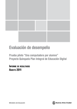 Evaluación Proyecto Quinquela - Ciudad Autónoma de Buenos Aires