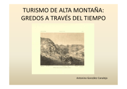 TURISMO DE ALTA MONTAÑA GREDOS_Antonino Gonzalez