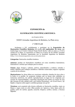 ExpoICB Jornadas2013 - Sociedad Argentina de Botánica