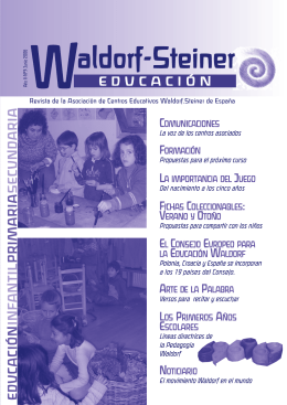 Junio 2006 - Asociación de Centros Educativos Waldorf