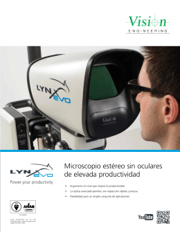Lynx EVO Brochure v1.1 Spanish LA