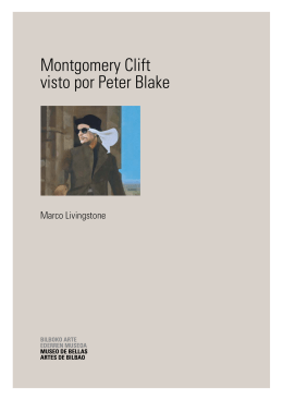 Montgomery Clift visto por Peter Blake
