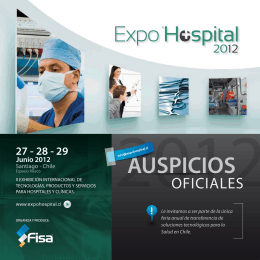 auspicios - Expo Hospital 2015