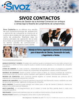 Folleto de Sivoz Contactos v2.pub