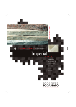 Folleto Serie Imperial 2008