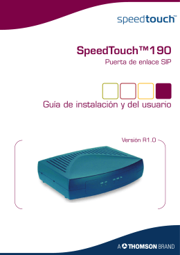 SpeedTouch™190