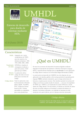 folleto informativo - Universidad Miguel Hernández de Elche