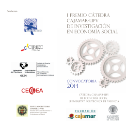 Premios Cátedra Cajamar-UPV - Centro de Investigación en