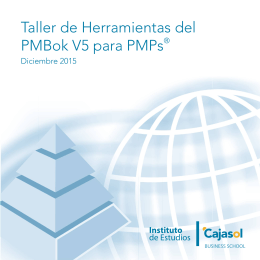 PMBOK16- folleto.cdr - Instituto de Estudios Cajasol