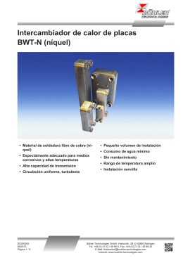 DS340005 BWT-N - Bühler Technologies