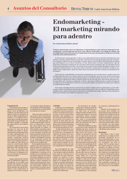 Endomarketing - El marketing mirando para adentro