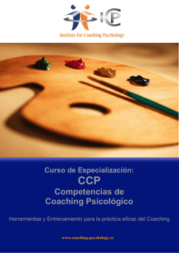 Folleto Competencias texto V6_LP - Institute for Coaching Psychology