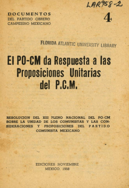 del PaC.M. - FAU Digital Collections