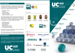 folleto coie premios 2012 - Universidad de Cantabria