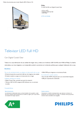 Televisor LED Full HD de 119 cm (47") con Digital Crystal Clear