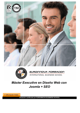 Máster Executive en Diseño Web con Joomla + SEO