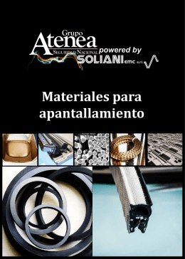 Materiales para apantallamiento - Atenea powered by Soliani Emc.