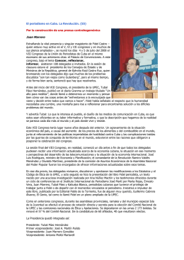 55 - UPEC Unión de Periodistas de Cuba