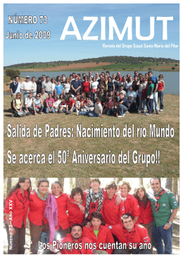 Azimut_73 - Grupo Scout Santa María del Pilar