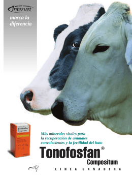 Folleto Tonofosfán® Compositum