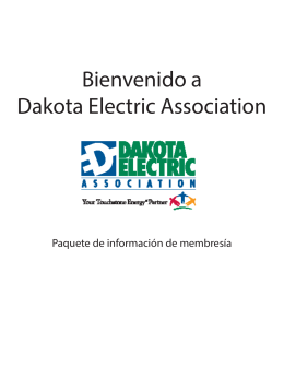 Bienvenido a Dakota Electric Association