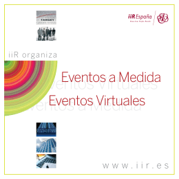Eventos Virtuales Eventos a Medida