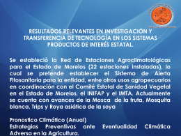 Presentación de PowerPoint - Fundación Produce Morelos, A. C.
