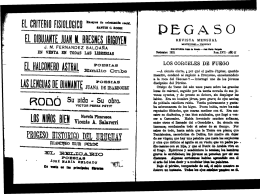 PEGASO - Publicaciones Periódicas del Uruguay