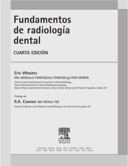 Fundamentos de radiología dental CUARTA EDICIÓN Eric