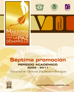 FOLLETO PAZ WEB - Universidad Autónoma del Estado de México