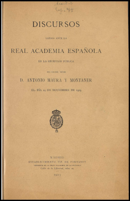La oratoria - Real Academia Española