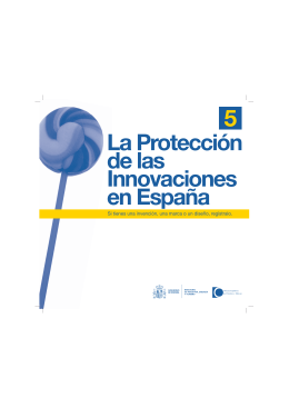005-12 Protección innovac.indd - Oficina Española de Patentes y