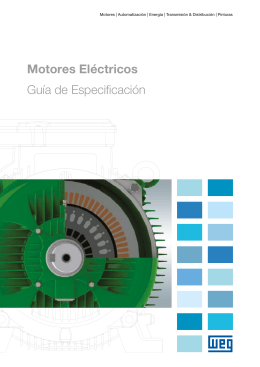 Motores Eléctricos Guía de Especificación