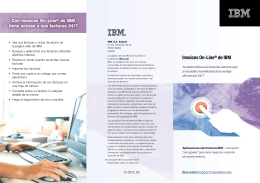 Invoices On-Line® de IBM