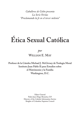 Ética Sexual Católica - Knights of Columbus, Supreme Council