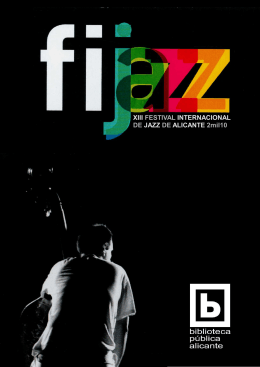 XIII Festival Internacional de Jazz de Alicante 2mil10