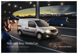 Mercedes-Benz MobiloVan.