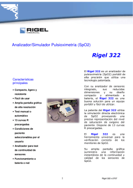 Rigel 322-folleto v.0707