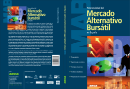 Potencialidad del Mercado Alternativo Bursátil en España