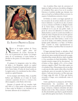 EL SANTO PROFETA ELíAS - Iglesia Católica Apostólica Ortodoxa