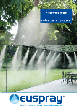 System for nebulizar and freshen Misting Cooling