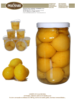 3. Folleto limón salmuera
