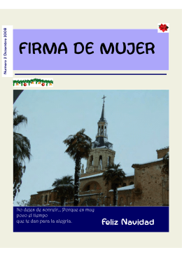(FIRMA DE MUJER N\272 2) - Ayuntamiento de Manzanares
