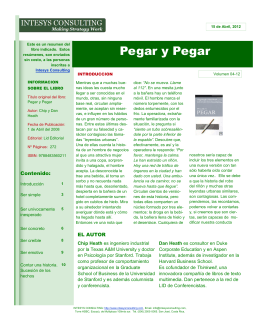 Pegar y Pegar - INTESYS CONSULTING