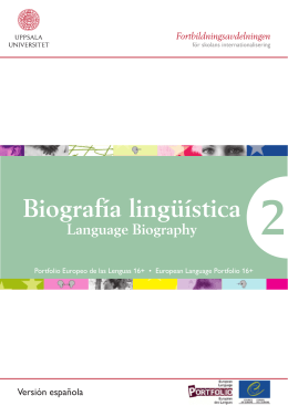 Biografía lingüística