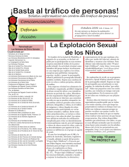 2008 Núm.10 - Stop Trafficking Newsletter