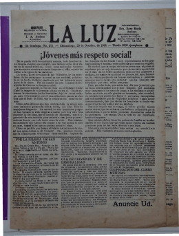 La Luz N271 29 de Octubre de 1961